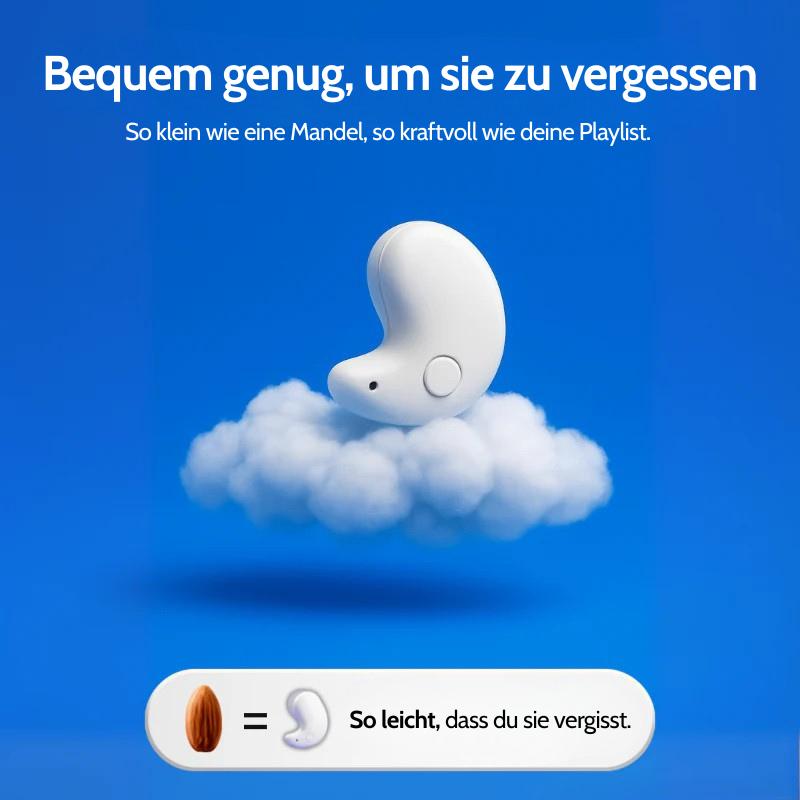 MindBuds™ – Die unsichtbaren Earbuds ohne Druckgefühl