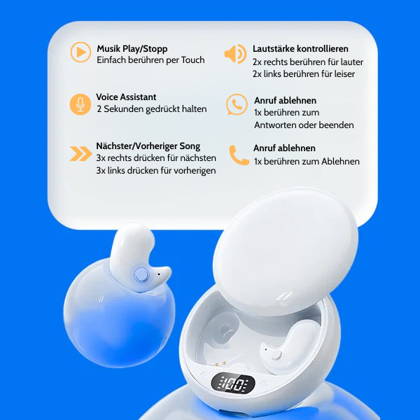 MindBuds™ – Die unsichtbaren Earbuds ohne Druckgefühl